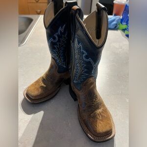 Old West toddler boys Western Boots, like new.